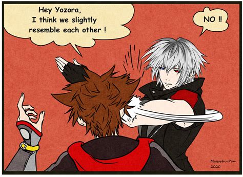 Sora and Yozora Kh3 Re:mind's Mood by moyashi-pon on DeviantArt