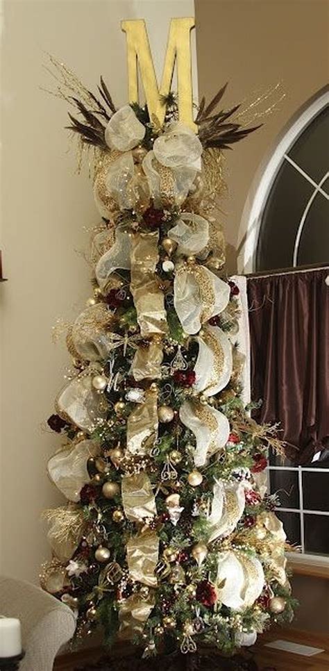 30+ Ribbon Christmas Tree Topper Ideas – DECOOMO