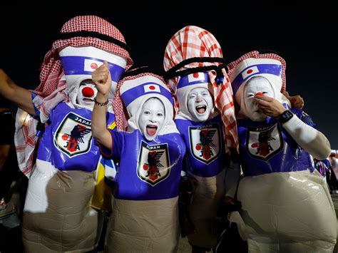 Japan fans in joyous disbelief after Germany shocker at World Cup : r ...