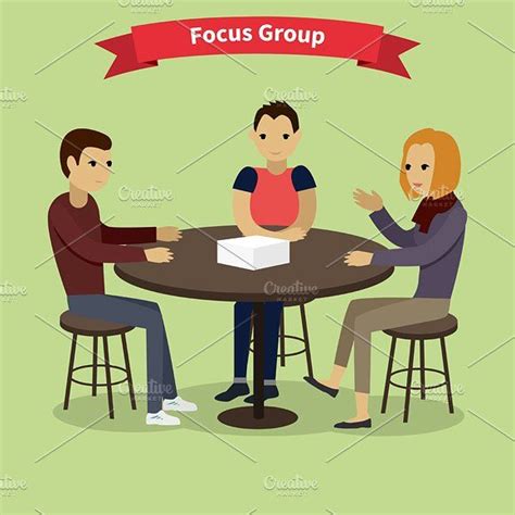 Focus Group Concept | Focus group, Business infographic, Human icon