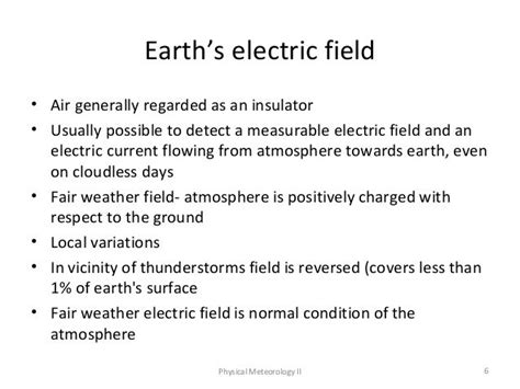 Atmospheric electricity