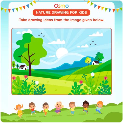 Nature Drawing For Kids | Download Free Printables