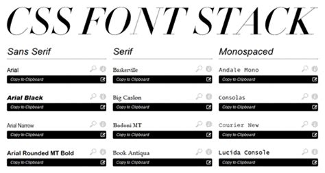 Font-Family in CSS List - SamsungFontAPKs