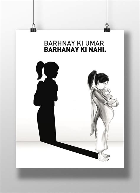 Poster on Child Marriage on Behance