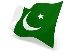 pakistan flag perspective anim