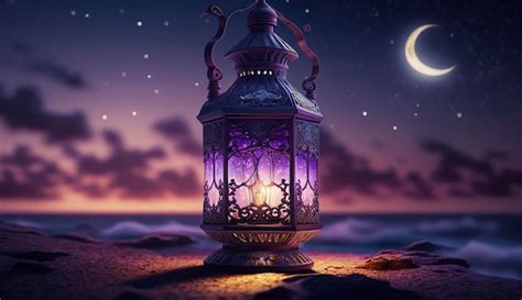 Premium AI Image | islamic ramadan background luxury ramadan lantern ...