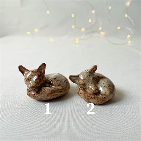 Ceramic Fox - Etsy