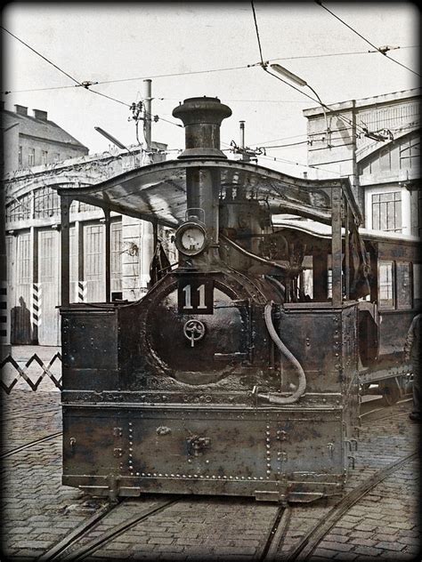 Steam tram nr.11 Photograph by Leopold Brix | Fine Art America