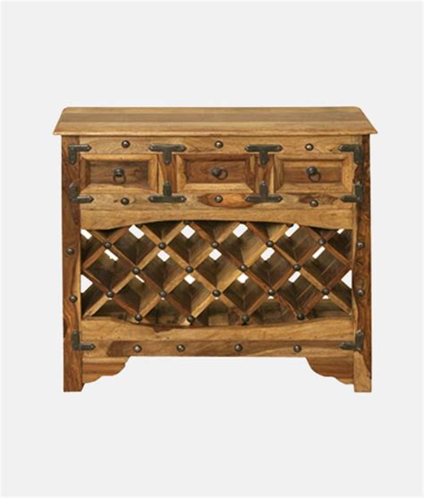 Solid Wooden Bar Cabinet - Best of Exports