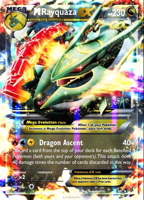 Savelistrik: Mega Rayquaza Gx Pokemon Card