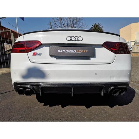 Audi A5 S5 12-15 S-line rear bumper diffuser