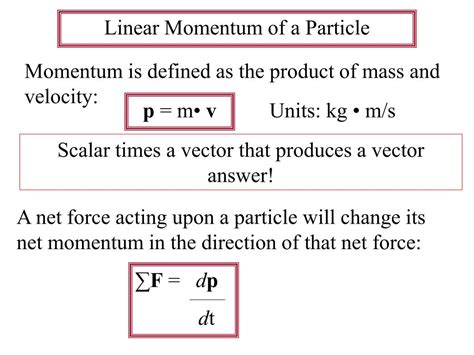 PPT - Linear Momentum of a Particle PowerPoint Presentation, free ...