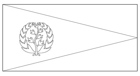 Flag of Eritrea coloring page - Download, Print or Color Online for Free