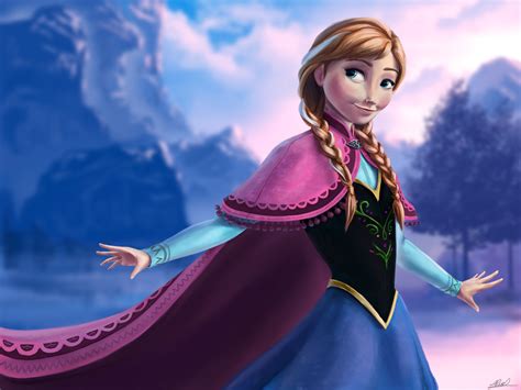 Download Anna (Frozen) Frozen (Movie) Movie Frozen 4k Ultra HD Wallpaper