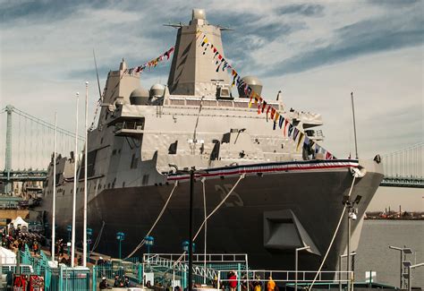 USS Somerset Commissioning, 3.1.14, Phila., PA | Navy ships, Naval, Military history