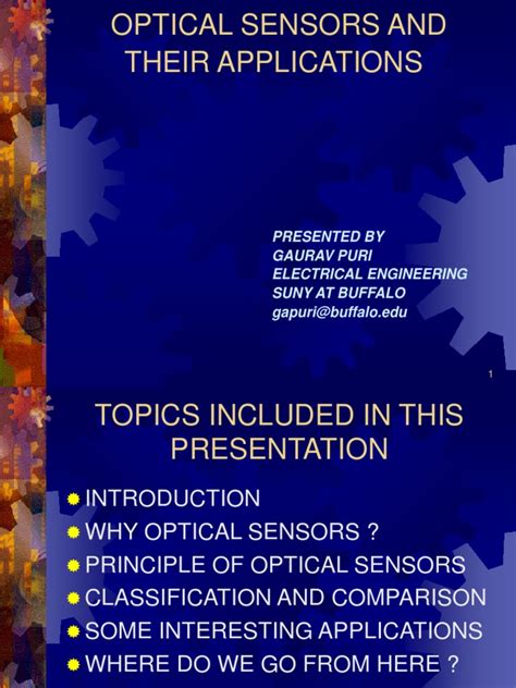 Optical Sensors and Their Applications | PDF | Optical Fiber | Optics