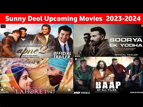 O6 Sunny Deol Upcoming Movies 2023-2024 | Sunny Deol Action Packed ...