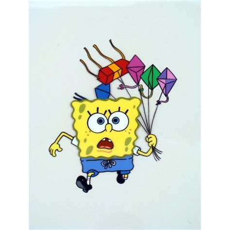 Spongebob Animation Art Please Help Me Original Cel