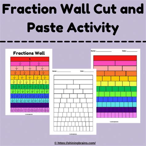 Interactive Fraction Wall - Free Fractions Walls for kids