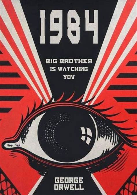 1984 by George Orwell Poster