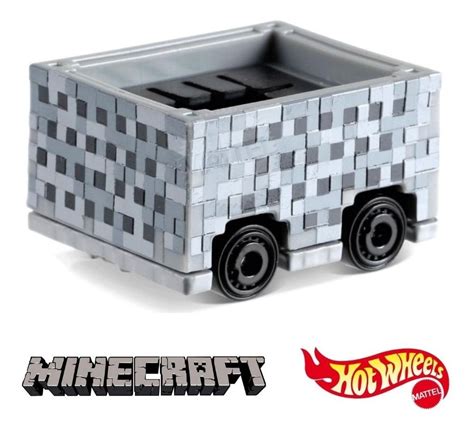 Carrinho Hot Wheels Minecart Minecraft Coleção Mattel 2019 | Mercado Livre