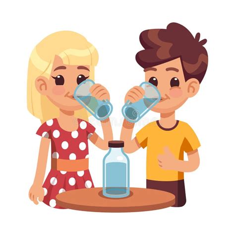 Kid Drink Clipart