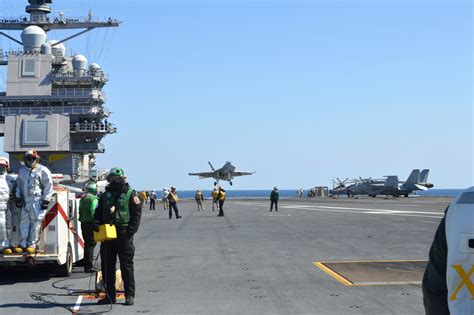 As USS Gerald R. Ford Nears Shock Trials, Carrier Remains Busy With ...