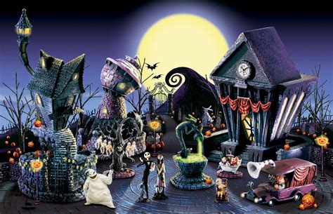 Nightmare Before Christmas Village | Nightmare before christmas halloween, Nightmare before ...