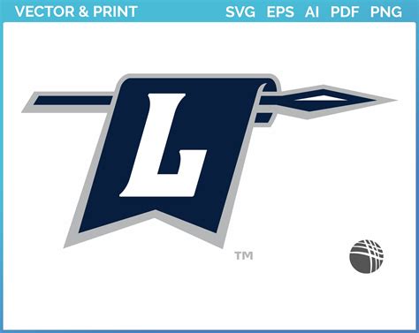 Longwood Lancers - Secondary Logo (2014) - College Sports Vector SVG Logo in 5 formats