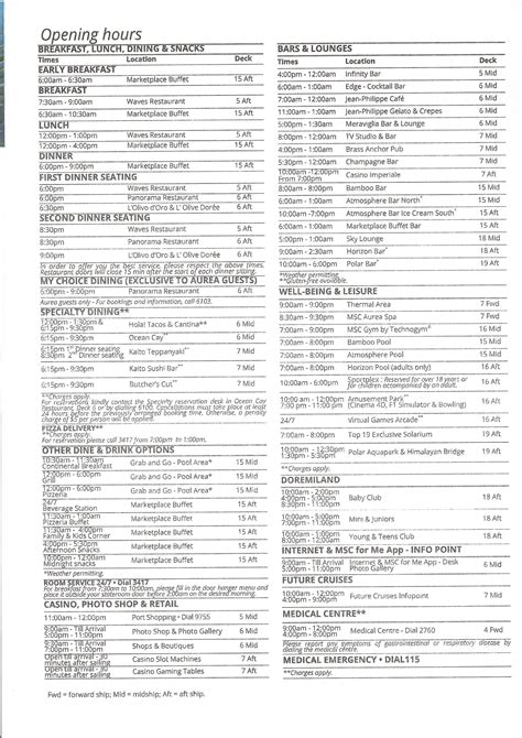 Msc Meraviglia Schedule 2024 - Kimmi Charmine