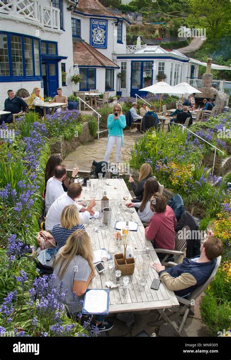 Cary Arms & Spa, Babbacombe Beach, Devonshire Stock Photo - Alamy