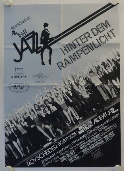 All that Jazz original release german movie poster