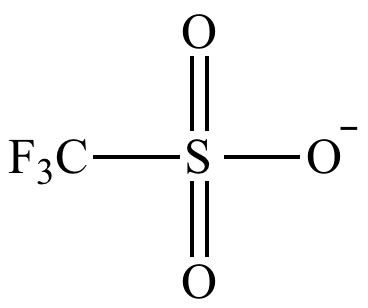 Illustrated Glossary of Organic Chemistry - Triflate ...