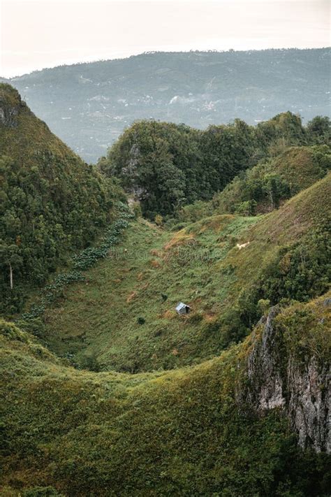 Drone View of Osmena Peak Cebu the Philippines Viewpoint on the Ocean ...