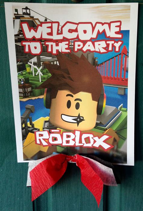 Roblox Birthday Party Games