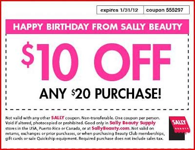 The Do It Yourself Lady: Sally's Beauty Supply Coupons