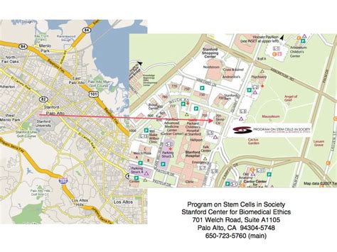 Maps & Directions | Stanford Center for Biomedical Ethics | Stanford ...