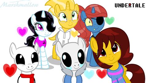 undertale MLP by AlexisTheMarshmallow on DeviantArt