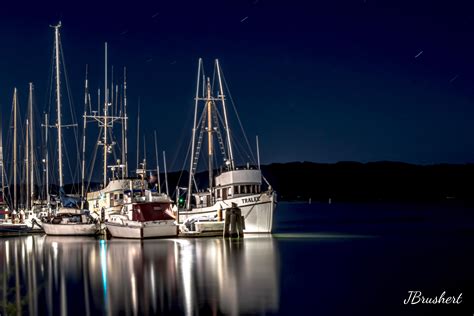 Coos Bay around Midnight : r/oregon