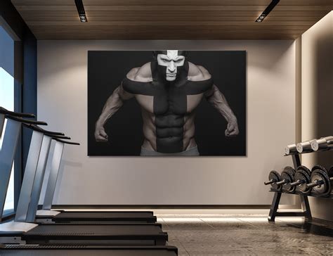 Gym Wall Art Motivation Wall Art Gym Decor Fitnes Canvas Gym - Etsy