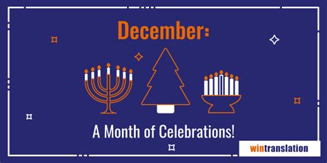 December: A Month of Celebrations! - wintranslation blog