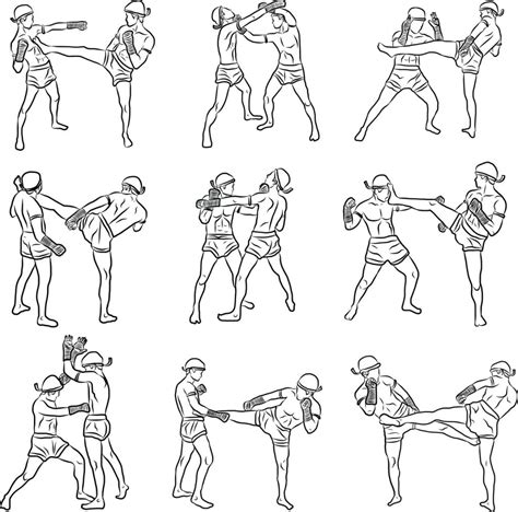 Muay Thai Techniques - All Muay Thai Moves at a Glance