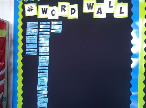 science word wall | Science word wall, Life science middle school, Teaching