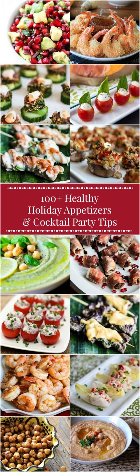 100+ Healthy Holiday Appetizer Recipes + Cocktail Party Menu Planning Tips - Jeanette's Healthy ...