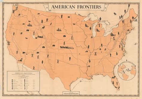 American Frontiers | Curtis Wright Maps