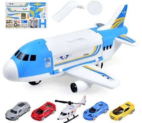 Tuko Car-Carrier Cargo Plane Toy For Toddlers