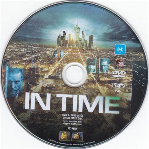 In Time (2011) | Movie DVD | CD cover, DVD Cover, Front Cover