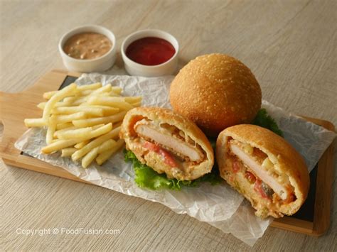 Deep Fried Burger – Food Fusion