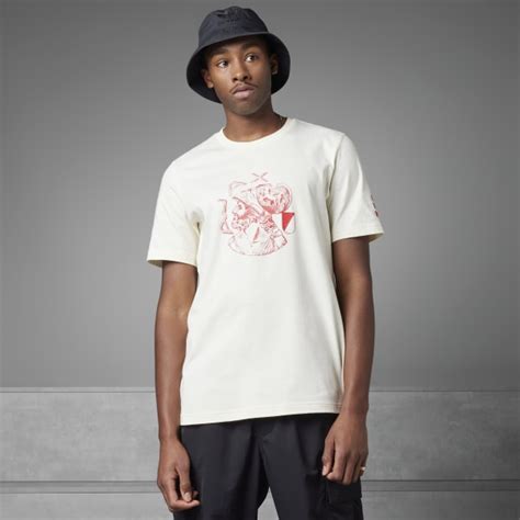 adidas Ajax Amsterdam OG Graphic Tee - White | adidas Australia