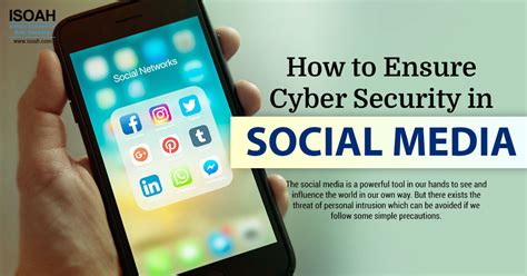 How to Ensure Cyber Security in Social Media | Featured Articles ...